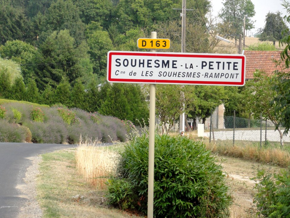 Les Souhesmes (Les Souhesmes-Rampont, Meuse) City limit sign Souhesme-la-Petite