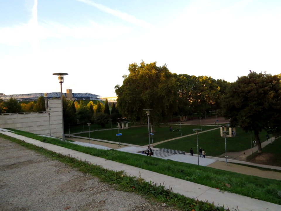 Les prairies du parc de Bercy