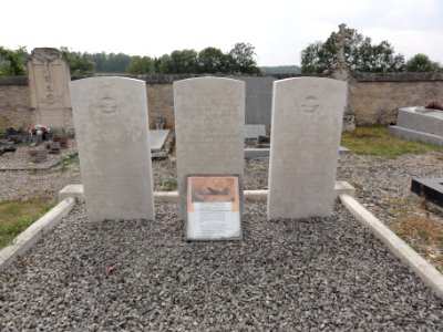 Les Souhesmes (Les Souhesmes-Rampont, Meuse) tombes de guerre de la CWGC cimetière Souhesme-la-Grande
