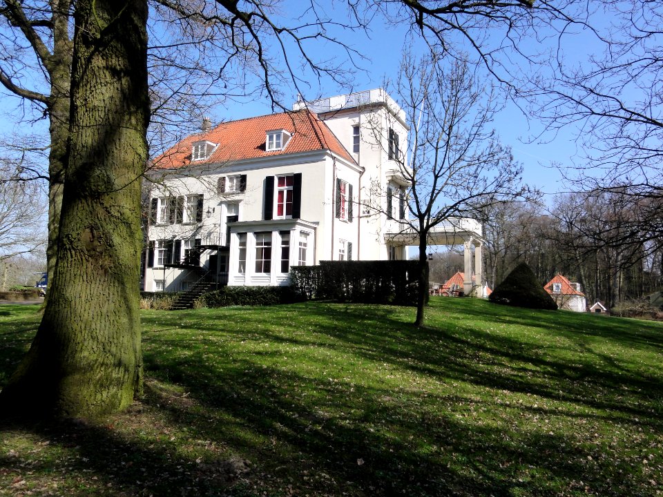 Lent Rijksmonument 520308 hoofdgebouw landgoed Oosterhout (zuidwesthoek)