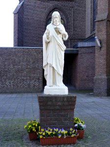 Lent, H.Hartbeeld bij RK kerk