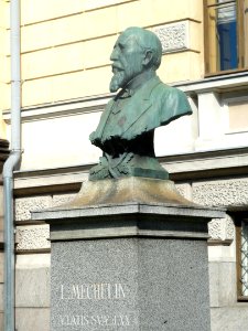 Leo Mechelin by Walter Runeberg - House of the Estates, Helsinki - DSC05065