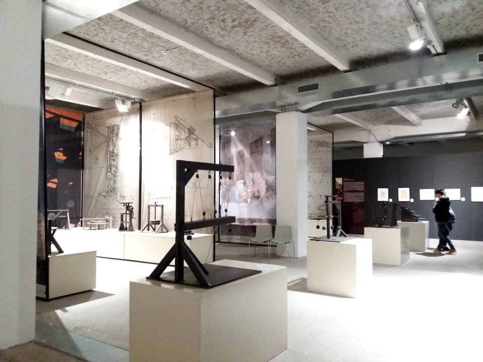 Leonardo da Vinci, les inventions d'un génie - Salle d'exposition