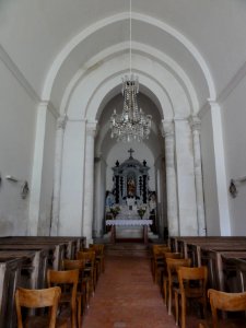 Les églises d'Argenteuil (Charente-Maritime) église, intérieur