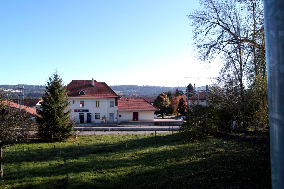 Les Breuleux railway station 2011