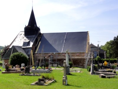 Les Autels (Aisne) église Saint-Nicolas
