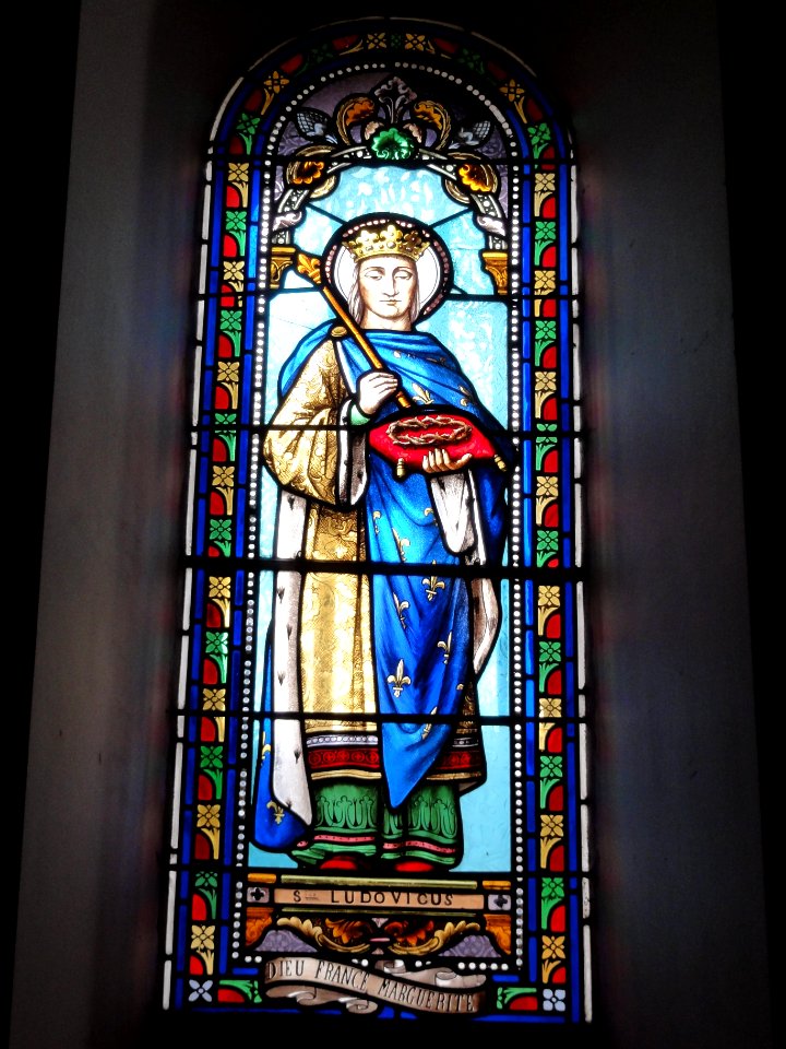 Les églises d'Argenteuil (Charente-Maritime) église, vitrail 3