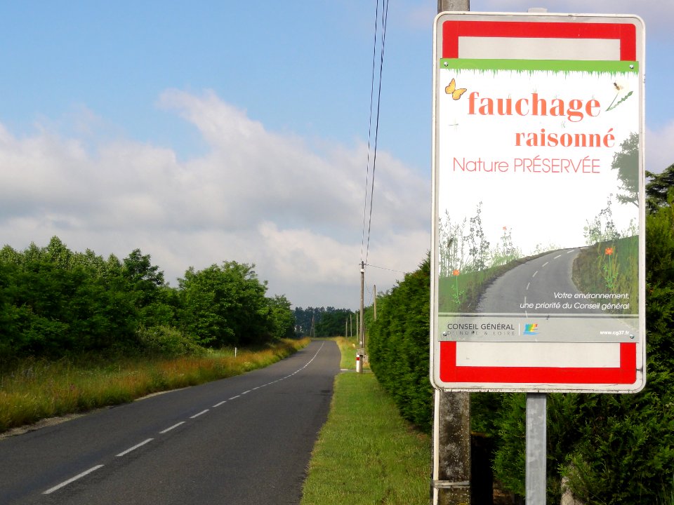 Les Ormes (Vienne) fauchage raisonnée