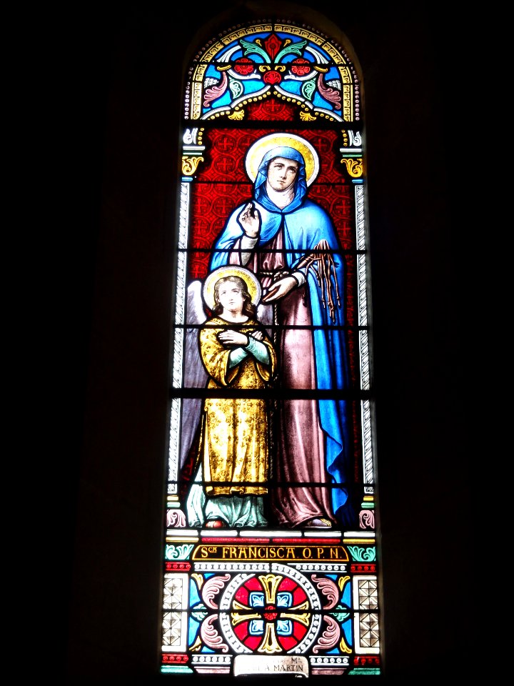 Les Ormes (Vienne) église, vitrail 16