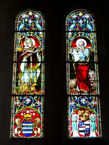 Les Ormes (Vienne) église, vitrail 11