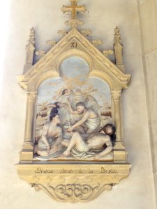 Les Paroches (Meuse) Église, chemin de croix, station 11