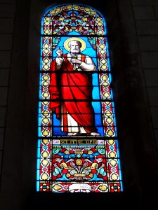 Les Ormes (Vienne) église, vitrail 15