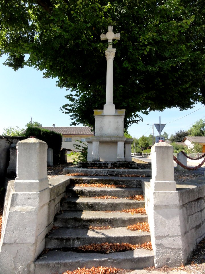 Les Paroches (Meuse) croix de chemin