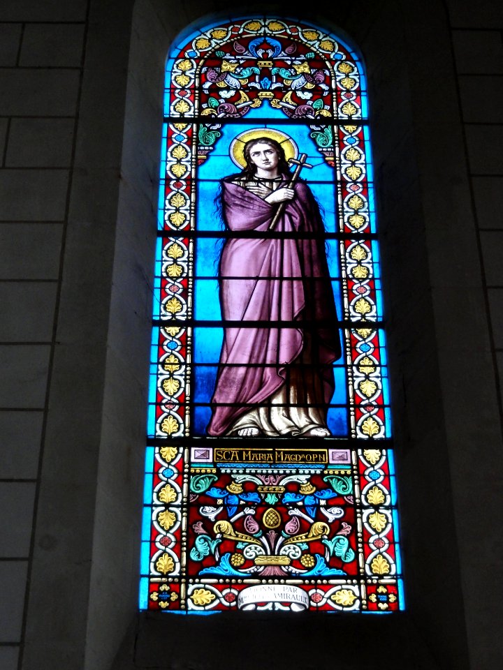 Les Ormes (Vienne) église, vitrail 14