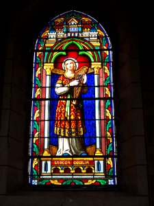 Lesperon (Landes) église, vitrail 02