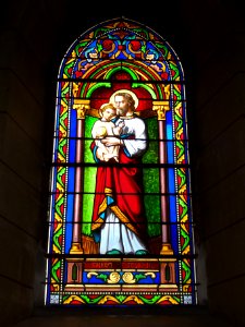 Lesperon (Landes) église, vitrail 10