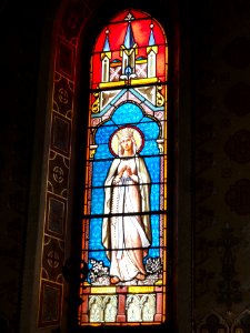 Lesperon (Landes) église, vitrail 06