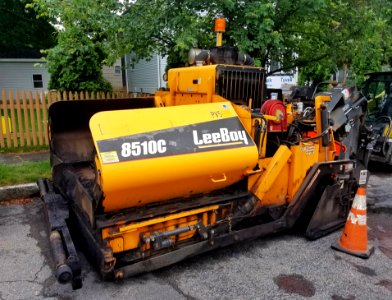 LeeBoy 8510C asphalt paver - Arlington, MA