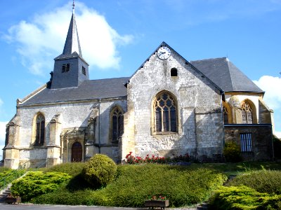 Leffincourt (Ardennes, Fr) l'église