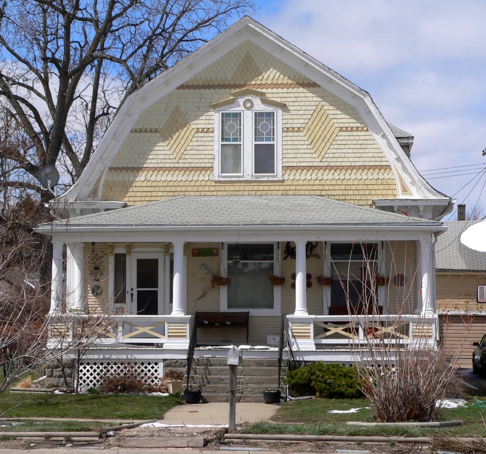 Lee and Gottliebe Fritz house from E 1