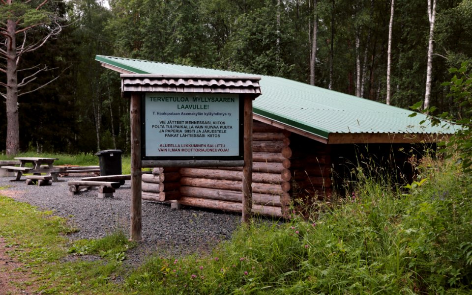 Lean-to Myllysaari Oulu 20200713 01