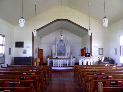Lebanon Church (Grant Co, SD) interior 1