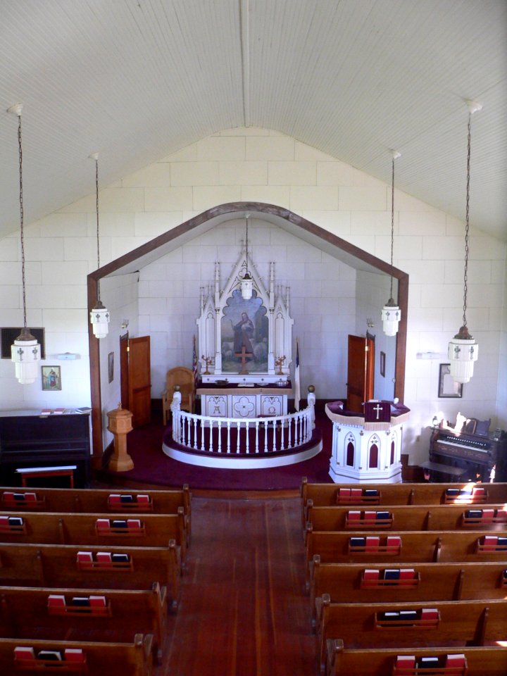 Lebanon Church (Grant Co, SD) interior 6