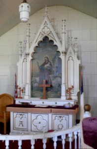 Lebanon Church (Grant Co, SD) altar 1