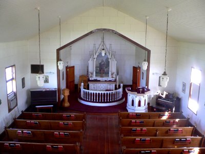 Lebanon Church (Grant Co, SD) interior 5