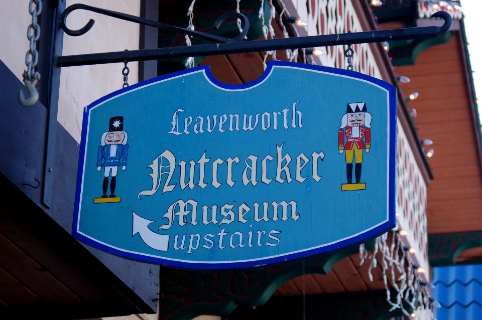 Leavenworth Nutcracker Museum Entry Sign