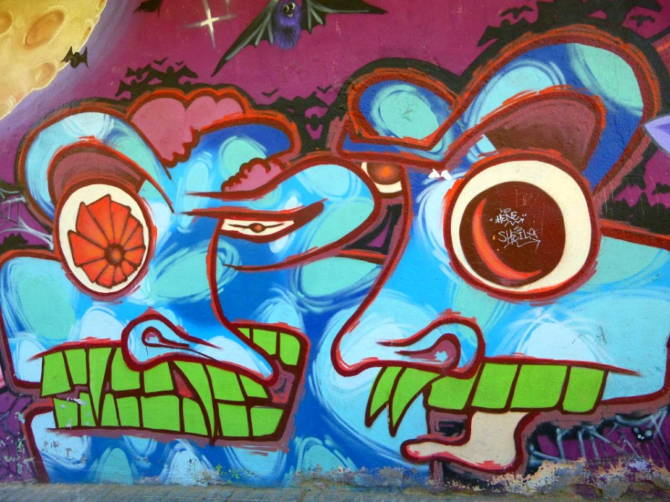 Leganés - Barrio de Zarzaquemada, graffiti 1