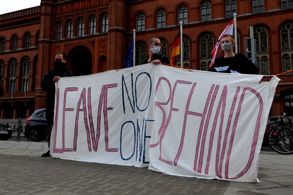 LeaveNoOneBehind protest Berlin 2020-05-24 10