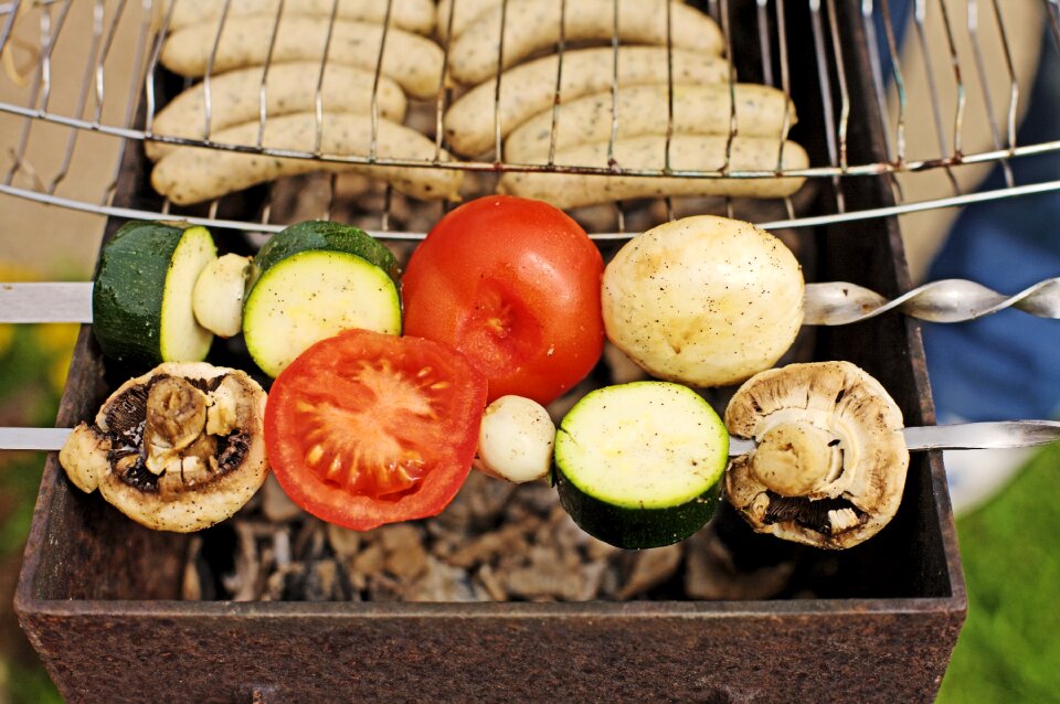 Sausage charcoal food