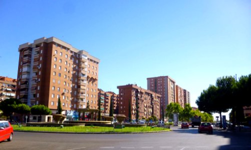Leganés - Barrio El Carrascal - Rotonda Fuente de Grecia 1