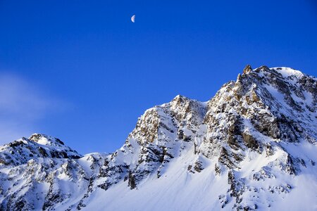 Sky snow winter