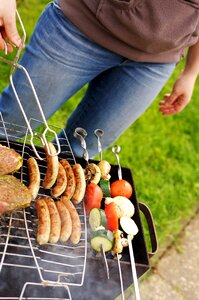 Sausage charcoal food