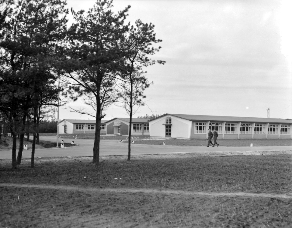 Legerkamp Budel voor herhalingsoefeningen (bij Weert). Exterieur, Bestanddeelnr 908-0566
