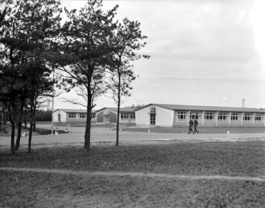 Legerkamp Budel voor herhalingsoefeningen (bij Weert). Exterieur, Bestanddeelnr 908-0566