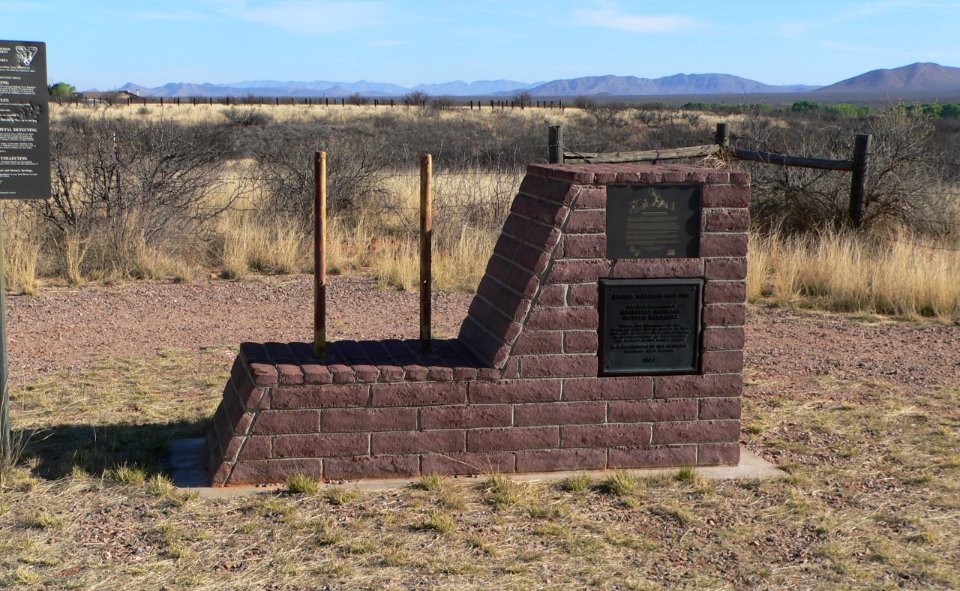 Lehner mammoth kill site monument 1