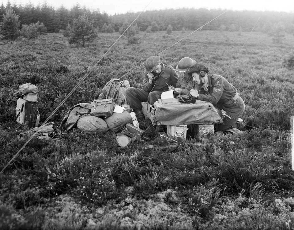 Legermanoeuvres op de Veluwe radiopost, Bestanddeelnr 903-5267
