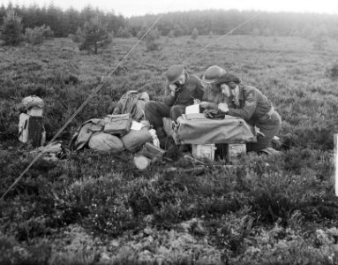 Legermanoeuvres op de Veluwe radiopost, Bestanddeelnr 903-5267