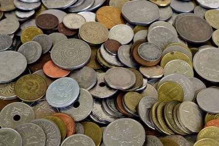 Specie loose change metal
