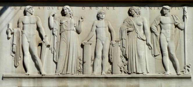Lege Atque Ordine Omnia Fiunt - Robert F. Kennedy Department of Justice Building - DSC08581