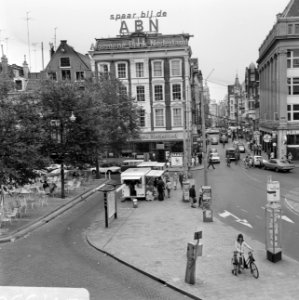 Leidsestraat met verkeer, Amsterdam en Leidseplein, Bestanddeelnr 924-7330