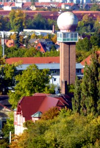 Leipzig, Wetterradarturm, 2
