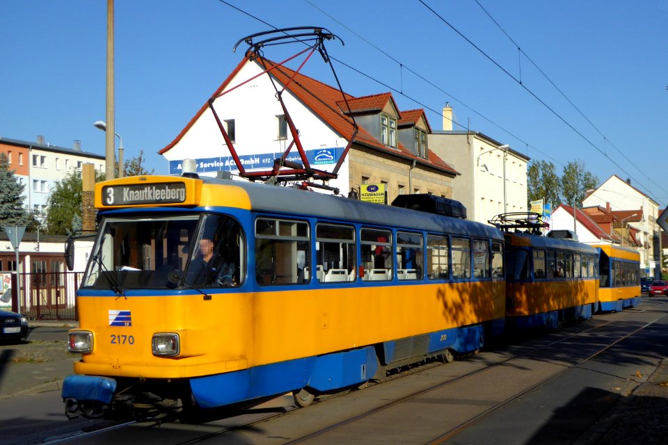 Leipzig, Tatra T4, Dieskaustraße