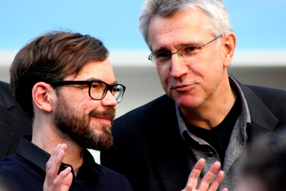 Leipziger Buchmesse 2013 David Wagner und Helmut Böttiger
