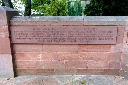 Leibgardistendenkmal World War II memorial - Darmstadt, Germany - DSC09937