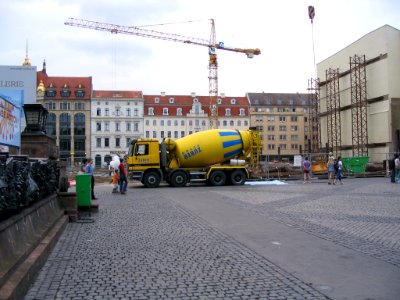 Leipzig Markt im Juli 2003a