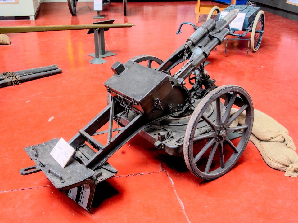 Leichte Minenwerfer Model 1916, gunfire museum Brasschaat pic1